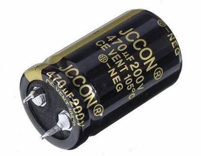 iBAT SOLUTIONS 2PCS 470uf 200V DC Electrolytic Capacitor,470 uF 200 V Capacitor Electronic Components Electronic Hobby Kit