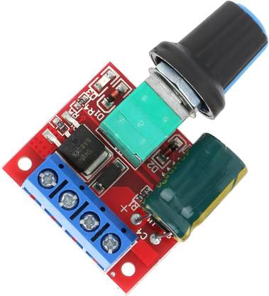 Shanaa eSpot DC 4.5-35V 5Amp HW687 Mini PWM Motor Speed Controller | Regulation Switch Motor Control Electronic Hobby Kit
