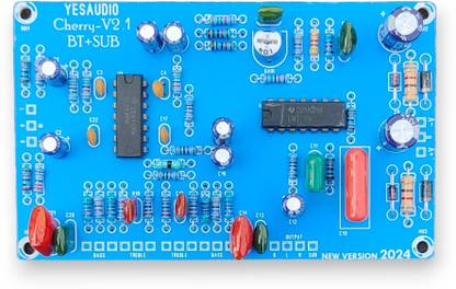High Tech 2.1SUBWOOFER Board, High Deep Bass and Treble L-R Audio DC 24Vto34 Dual Supply Electronic Components Electronic Hobby Kit
