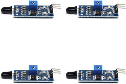 Flyrobo (4 Pcs) Pro3D IR Infrared Flame Sensor Module Electronic Components Electronic Hobby Kit