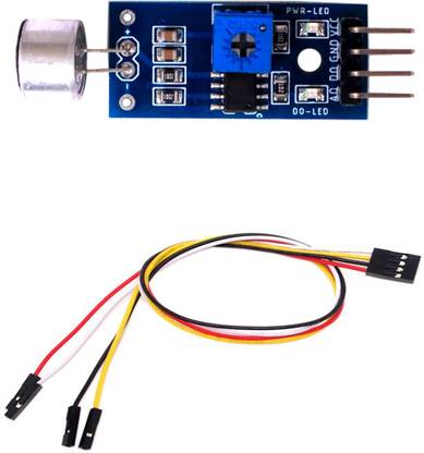 shatam Sound Sensor Module/LM393 module/voice detection module Electronic Components Electronic Hobby Kit