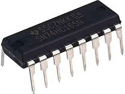 iBAT SOLUTIONS 3 PCS 74HC165 8-Bit Parallel-in Serial-Out Shift Register IC,74 HC 165 Electronic Components Electronic Hobby Kit