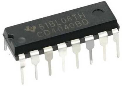 iBAT SOLUTIONS CD 4040 IC Chipset (PACK OF 1) Electronic Components Electronic Hobby Kit