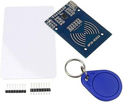 AUTO BOTIX RC522 RFID Kit-13.56MHz RFID-RC522 Reader/Writer Module+Shaped RFID Tag Keychain Electronic Components Electronic Hobby Kit