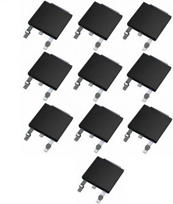 SunRobotics 78M05 - 7805 (SMD TO-252/DPAK Package) - 5V Positive Voltage Regulator IC 10 Pcs Electronic Components Electronic Hobby Kit