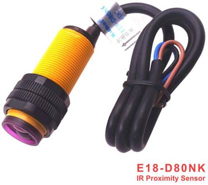 Scienticy E18-D80NK Adjustable IR Sensor Proximity Switch 3-80cm Range Electronic Components Electronic Hobby Kit