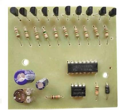 ERHIndia LED Chaser with Adjustable Speed, Decad Counter Electronic Components Electronic Hobby Kit