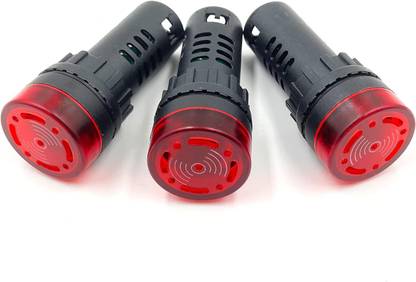 DECENT AIR SYSTEM -22SM AAD16C 12V Buzzer Alarm LED Accident Signal Indicator 220V,Red Flash Light Electronic Hobby Kit