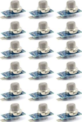 R&D MQ2 Arduino Compatible Gas Sensor, Methane, Butane, LPG, Smoke Sensor 20 PCS Electronic Components Electronic Hobby Kit
