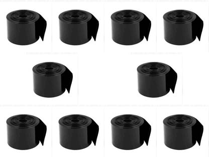 Flyrobo (10 Pcs) Pro3D 93mm 1-Meter PVC Heat Shrink Sleeve Black for Lithium Cell Pack Electronic Components Electronic Hobby Kit