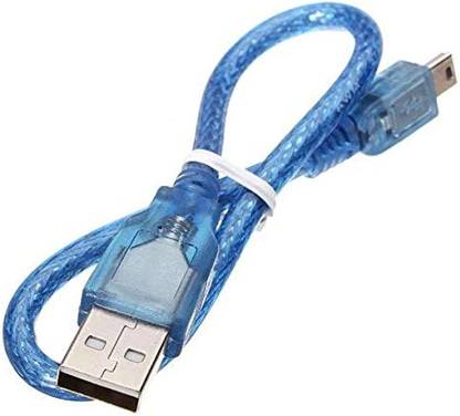 SHOKITECH Cable for Arduino Nano (USB 2.0 A to USB 2.0 Mini B)-30cm Electronic Components Electronic Hobby Kit