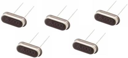 uneeds 16MHz Quartz Crystal Oscillator DIP (Pack of 5) Electronic Components Electronic Hobby Kit