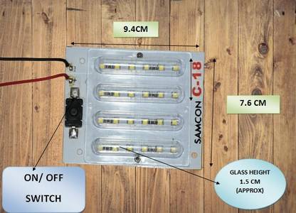Samcon C-18 12V DC LED LIGHT WITH SWITCH 5 W Light Electronic Hobby Kit