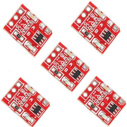 Roboway TTP223 Touch Sensor Key Switch Module Touching Button Self-Locking/No-Locking Electronic Components Electronic Hobby Kit