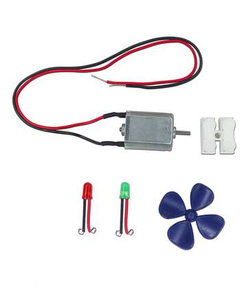 Electronic Spices ROBO MAN DIY Mini Wind Turbine Generator Kit Electronic Components Electronic Hobby Kit