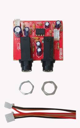 RS SATRON Dual Microphone input Pream Kit For Amplifire Inbuild mic Socket Electronic Components Electronic Hobby Kit