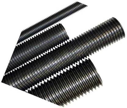 INVENTO 4pcs SS304Stainless Steel Threaded Rod M5 5mm OD 200mm Long Pitch 0.8mm Automotive Electronic Hobby Kit