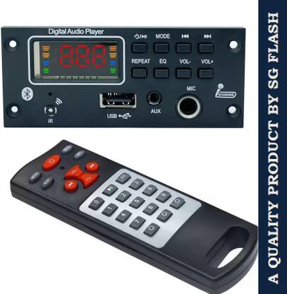 SG Flash Blue Tooth TF USB FM MIC AUX MP3 Player 5V 12V Decoding Module Decoder Board Electronic Components Electronic Hobby Kit