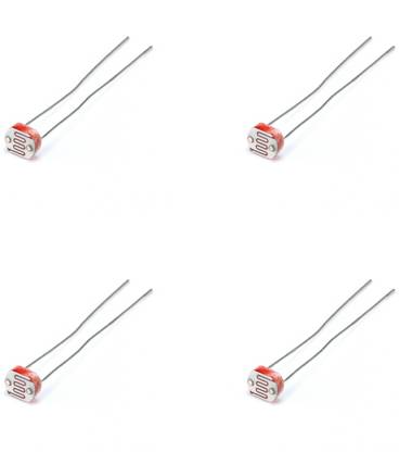 Flyrobo (4 Pcs) Pro3D Photosensitive 5mm LDR Sensor Electronic Components Electronic Hobby Kit
