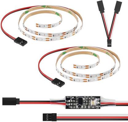 Flyrobo LED Strips and LED Controller with Y-cable Set for flight controller / Drone Electronic Components Electronic Hobby Kit