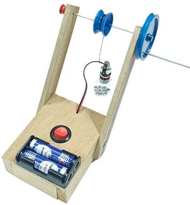 DIYtronics Electromagnetic Crane Science Working Model DIY Assembly Project Electronic Components Electronic Hobby Kit