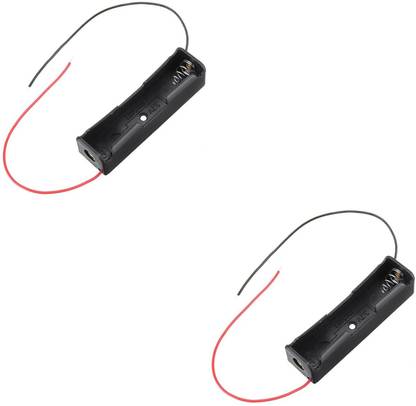 Flyrobo (2 pc) 18650 Lithium Battery Holder for Battery 1 x 18650 Cell - - Electronic Components Electronic Hobby Kit