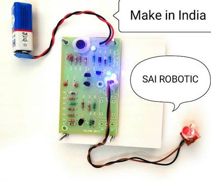 SAI ROBOTIC CLP703 CLAP SWITCH / SOUND OPERATED SWITCH READY PCB Educational Electronic Hobby Kit