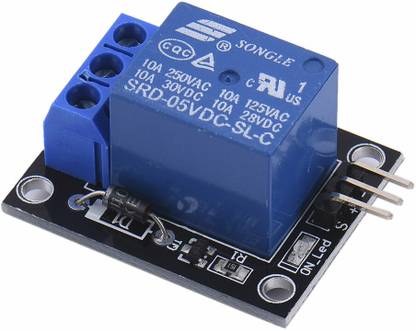 EJ LEDs Relay Module 5 volt- 1 channel Electronic Components Electronic Hobby Kit