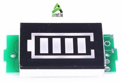 AMTIX Battery Level Indicator Module 1S Single 3.7V Capacity (1 pc)bn Electronic Components Electronic Hobby Kit