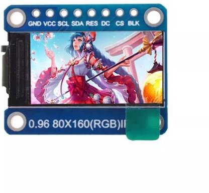 xcluma 0.96 inch HD TFT OLED Color High Resolution Display 80X160 IPS Screen St7735 Electronic Components Electronic Hobby Kit