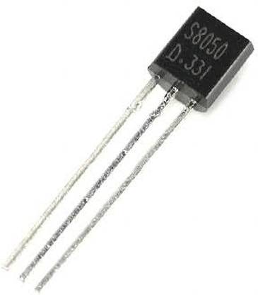 ELECSYNERGY S8050 NPN General Purpose Transistor 20V 700mA TO-92 Package - 5 Piece Pack Electronic Components Electronic Hobby Kit