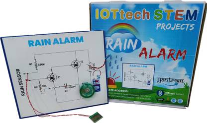 Yantram SCI RAIN ALARM PROJECT Educational Electronic Hobby Kit