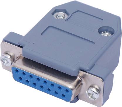 Electronic Spices DA-15 15 through hole D-sub miniature female connector Electronic Components Electronic Hobby Kit