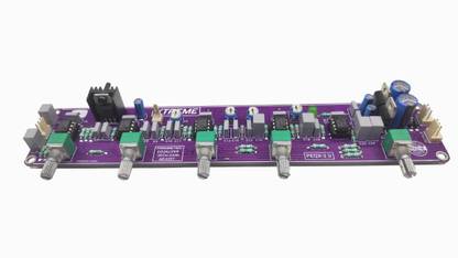 Xtreme 3 Band Parametric Equalizer with Gain Adjustment, DJ Mixer Bass Treble MID Board Electronic Components Electronic Hobby Kit
