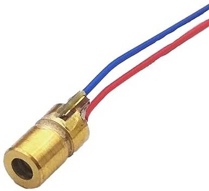 Maxwell Laser Diode Module Head Red Light - Pack of 5 Electronic Components Electronic Hobby Kit