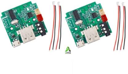AMTIX TG113 Bluetooth Speaker Circuit Board Module PACK OF 2 Electronic Components Electronic Hobby Kit