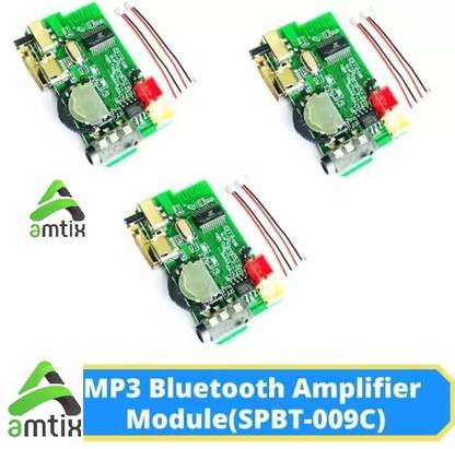 AMTIX Bluetooth Amplifier Module for DIY 5 W Controller Board (Pack of 3)ghd Sound Recorder and Sound Circuit Electronic Hobby Kit