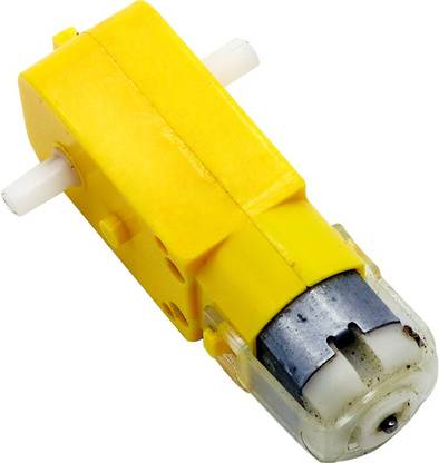 Electronic Spices 300 rpm BO Dual shaft 3V - 9V DC motor straight Electronic Components Electronic Hobby Kit
