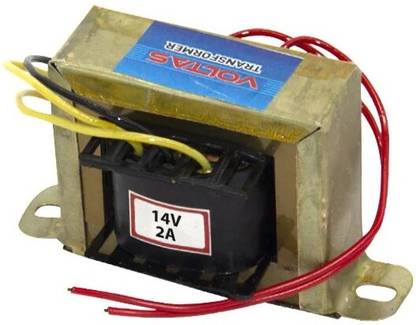 iBAT SOLUTIONS 14V 2A Center Tapped Step Down Transformer 230V AC to 14-0-14V AC Electronic Components Electronic Hobby Kit