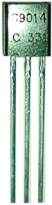 Steko (50 Pieces) NPN S9014 Transistor 50V 100mA For Switching & Amplifier Electronic Components Electronic Hobby Kit