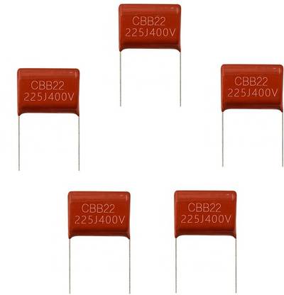 uneeds 225J 400V pf capacitor pack of 4 Electronic Components Electronic Hobby Kit