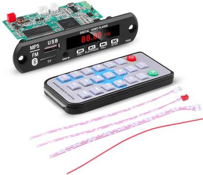EASTRA MP5 Audio Video Player with Bluetooth FM USB AUX & Remote Power Supply Electronic Hobby Kit