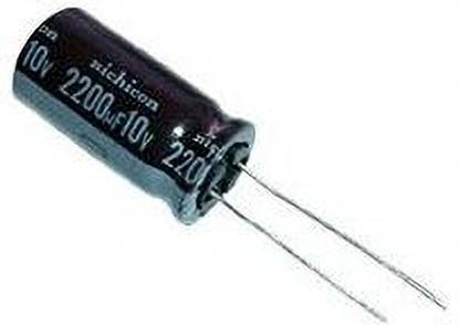 iBAT SOLUTIONS 3PCS 2200uf 10V Elite DC Electrolytic Capacitor,2200 uf 10V Elite Capacitor Electronic Components Electronic Hobby Kit