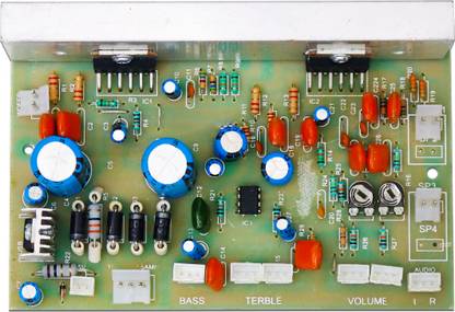 Electronic Spices TDA7265 based high power 100watt Audio amplifier circuit board Electronic Components Electronic Hobby Kit