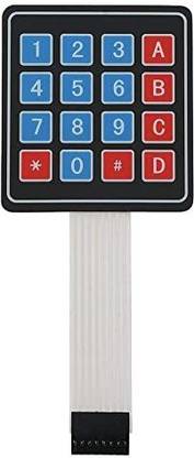 SunRobotics Membrane 4x4 Matrix Keypad For Arduino, Arm and Other MCU Electronic Components Electronic Hobby Kit