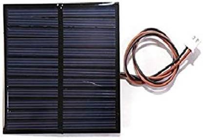 DIYtronics 1 Pc 6V 100MA Mini Solar Panel Wire Attached with Solar Solar and Fuel Cell Electronic Hobby Kit