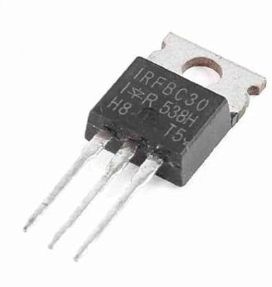 iBAT SOLUTIONS 1PCS IRFBC30 (IRFB C30/IRFBC 30 / IRF BC30)- N-Channel Power MOSFET 600V 3.6A Electronic Components Electronic Hobby Kit