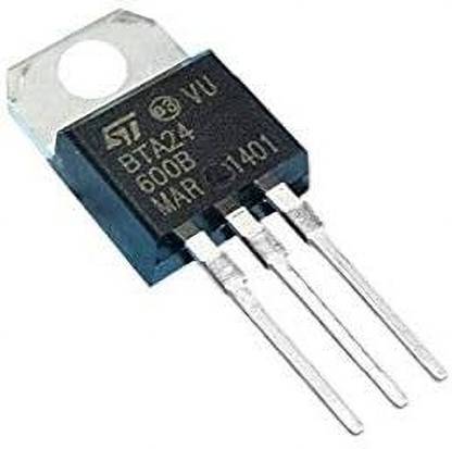 iBAT SOLUTIONS BTA24-600B TO-220 ST Triac 25A 600V (Pack Of 1) Electronic Components Electronic Hobby Kit
