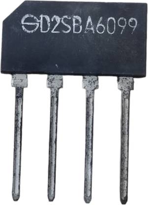 DIC 2pcs D2SBA60 600V 1.3A Single Phase Bridge Rectifier Diode ( Induction Cooker ) Electronic Components Electronic Hobby Kit