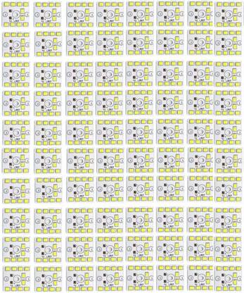 HouseOfCommon 9W MCPCB PACK OF 80 LED RAW MATERIAL Electronic Components Electronic Hobby Kit